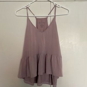 American eagle peplum tank.